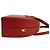 Fendi Leder 2-Way Schultertasche Rot - Ansicht 13