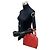 Fendi Leder 2-Way Schultertasche Rot - Ansicht 4
