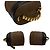 Borsa 2way Loewe Velazquez in pelle scamosciata Marrone Nero D'oro - vista 10
