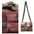 Borsa a tracolla 2way Gucci Dionysus GG Supreme Flora in pelle Marrone - vista 8