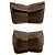 Céline Borsa a tracolla in pelle CELINE Macadam Blazon Trionphe Marrone - vista 14
