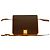 Céline Borsa a tracolla in pelle CELINE Macadam Blazon Trionphe Marrone - vista 3