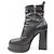 Louis Vuitton Fame Line Boots Schwarz - Ansicht 2