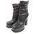 Louis Vuitton Fame Line Boots Schwarz - Ansicht 3