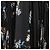 Céline Falda plisada de seda CELINE Negro Multicolor - vista 11