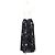 Céline Falda plisada de seda CELINE Negro Multicolor - vista 3
