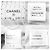 Falda Chanel Tweed P53792 en mezcla de seda Negro Blanco - vista 9