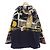 Autre Marque Porter Classic Hoodie Schwarz Weiß Gelb - Ansicht 2