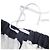 Autre Marque Comme des Garcons Comme des Garcons Culottes in poliestere e cotone Blu Blu navy - vista 11