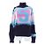 Chanel P73247K10553 22N Kaschmir Strick Schwarz Pink Blau