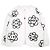 Autre Marque amok Chaqueta 2way GUERNIKA QUILTING Blanco