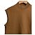 Autre Marque ADORE Basic ärmelloses Stricktop aus Polyester Braun - Ansicht 2