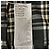 Autre Marque Camicia a quadri Tommy Jeans Nero Bianco Beige - vista 7
