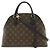 Borsa a mano Louis Vuitton Alma Monogram Nero