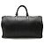 Keepall Borsa da viaggio Louis Vuitton Tobaco Tobacco Leather Nero
