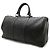 Keepall Borsa da viaggio Louis Vuitton Tobaco Tobacco Leather Nero - vista 2