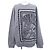 Hermès Sudadera de algodón Hermes CHEVAL PUNK BANDANA Castaño