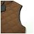 Autre Marque DAIWA PIER39 TECH QUILT STAND COLLAR LINER VEST Chaleco de Plumas Castaño - vista 5