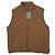 Autre Marque DAIWA PIER39 TECH QUILT STAND COLLAR LINER VEST Chaleco de Plumas Castaño