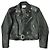 Autre Marque Chaqueta de cuero de vaca ORIMI MOMONS GRAFFITI MOTORCYCLE Negro