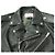 Autre Marque Chaqueta de cuero de vaca ORIMI MOMONS GRAFFITI MOTORCYCLE Negro - vista 5