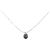 Autre Marque Collana in oro bianco Au750 e diamanti Argento