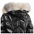 Moncler ALBIZIA GIUBBOTTO Abrigo de plumón 100% Nylon Negro - vista 7
