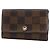 Louis Vuitton Multicles 6 Damier Canvas Key Case Brown