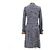Dolce & Gabbana Abrigo largo de lana de alpaca Dolce&Gabbana Castaño Azul - vista 6