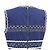 Vestido de algodón Louis Vuitton Monogram Flower Azul - vista 18