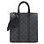 Louis Vuitton Sac Plat Crossbody Monogram Shoulder Bag Nero