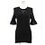 Prenda de punto de algodón Matelassé Chanel Negro