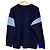 Autre Marque ENFOLD Maglione in maglia con scollo a V Blu Blu navy - vista 2