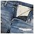 Autre Marque pantalones de denim de punto apretado wjk Azul - vista 5