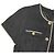 Autre Marque Rirandture Tweed Jumpsuit Schwarz - Ansicht 3