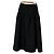 Autre Marque GALLARDAGALANTE Quilted Long Skirt Black