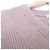 Autre Marque IENA Extra Fine Merino Rippstrick V-Ausschnitt Pullover Braun - Ansicht 3