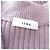 Autre Marque IENA Extra Fine Merino Rippstrick V-Ausschnitt Pullover Braun - Ansicht 6