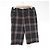 Pantaloncini Burberry London Check Nero
