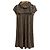 Emporio Armani Samtkleid Beige