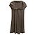 Emporio Armani Samtkleid Beige - Ansicht 3