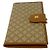 Céline Cartera larga de cuero Celine Macadam Castaño Beige - vista 5