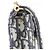 Borsa a tracolla Christian Dior in tela DIOR OBLIQUE Blu - vista 4