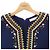 Tory Burch Kleid Blau Marineblau - Ansicht 5