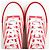 Sneaker Louis Vuitton Stellar Line Monogram in pelle e canvas Rosa Bianco Rosso - vista 11