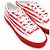 Sneaker Louis Vuitton Stellar Line Monogram in pelle e canvas Rosa Bianco Rosso - vista 13