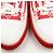Sneaker Louis Vuitton Stellar Line Monogram in pelle e canvas Rosa Bianco Rosso - vista 4