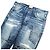 Autre Marque CHANGES REMAKE PATCHWORK Denim-Hose Blau - Ansicht 3