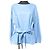 Autre Marque Blusa allureville W Georgette Knot Azul