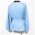 Autre Marque Blusa allureville W Georgette Knot Azul - vista 2